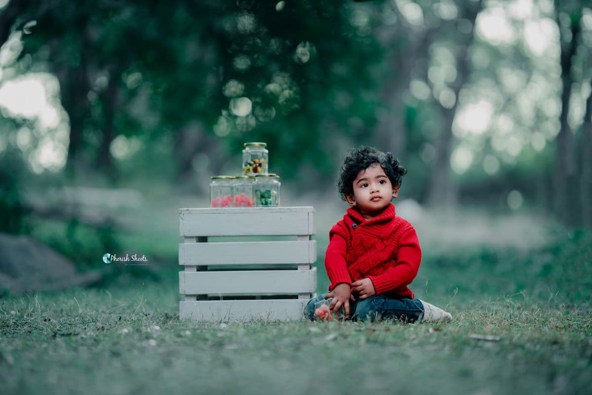 Toddlers unfiltered photography by Phorish Shoots in Nizamabad