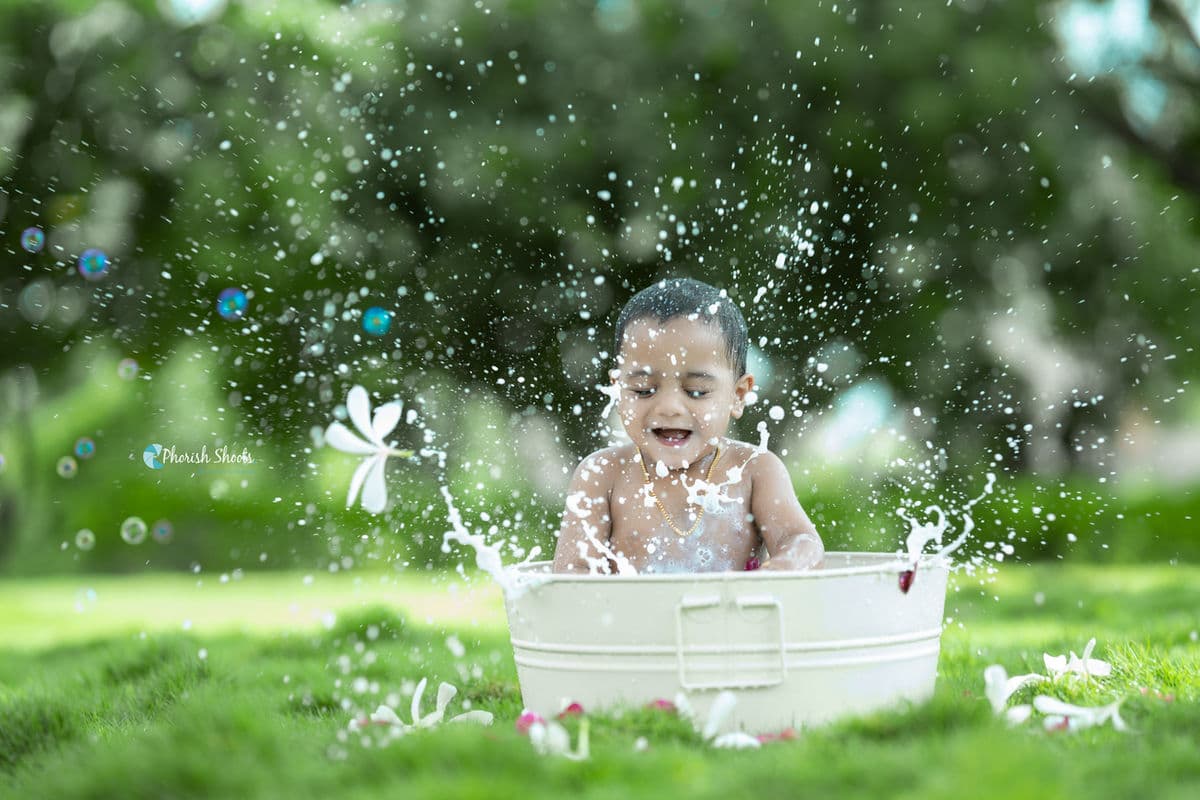 Toddlers photography in Nizamabad, Telangana — frame 23 of 27 by Phorish Shoots