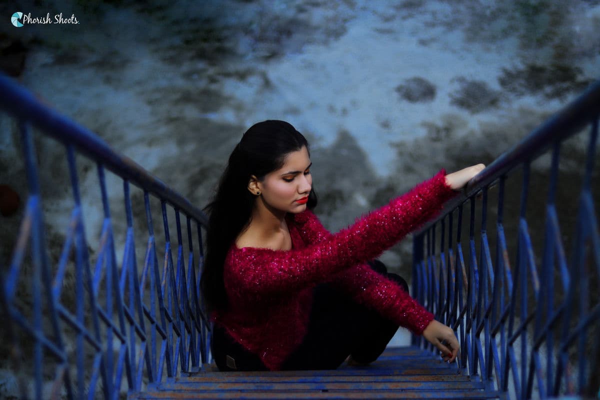 Modeling photography in Nizamabad, Telangana — frame 15 of 25 by Phorish Shoots