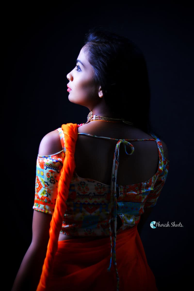 Modeling photography in Nizamabad, Telangana — frame 22 of 25 by Phorish Shoots