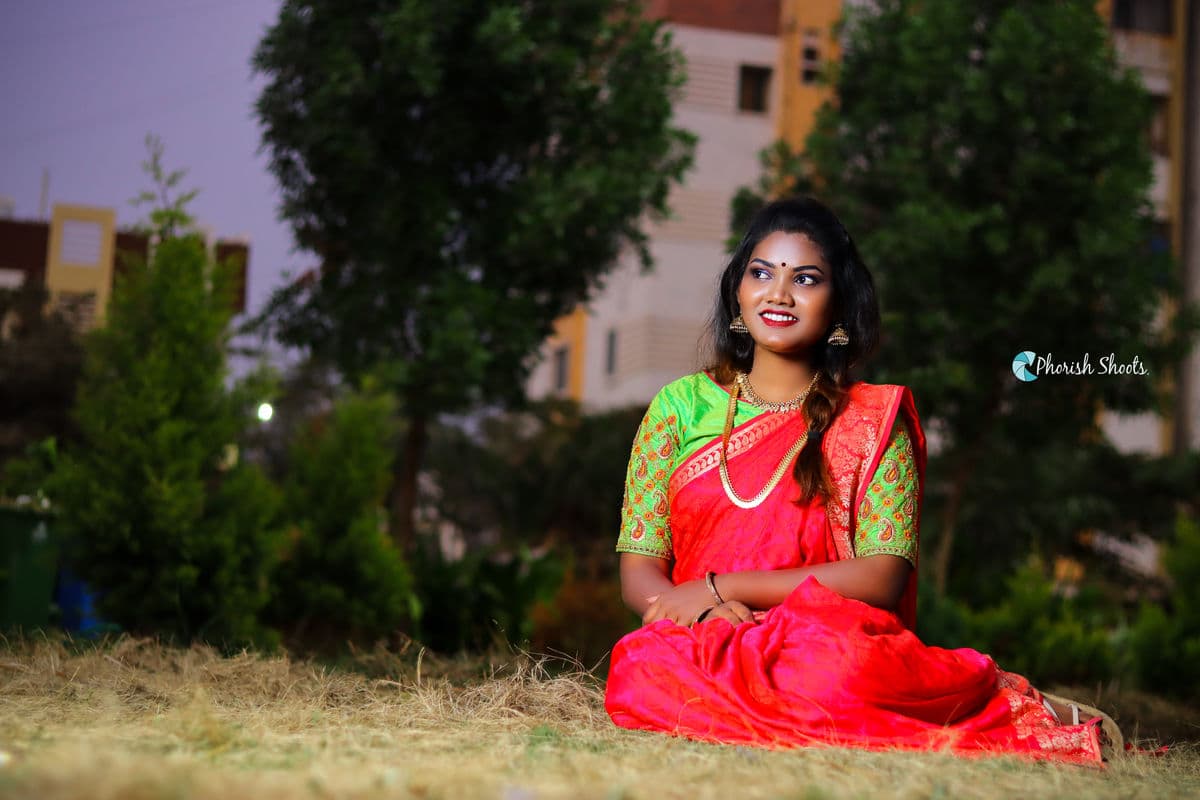 Modeling photography in Nizamabad, Telangana — frame 25 of 25 by Phorish Shoots