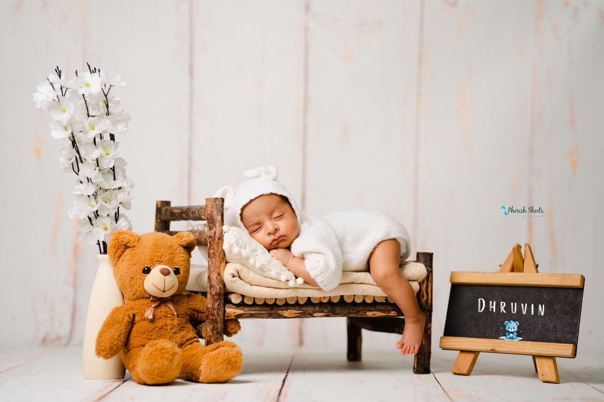 New Born photography in Nizamabad, Telangana — frame 10 of 28 by Phorish Shoots