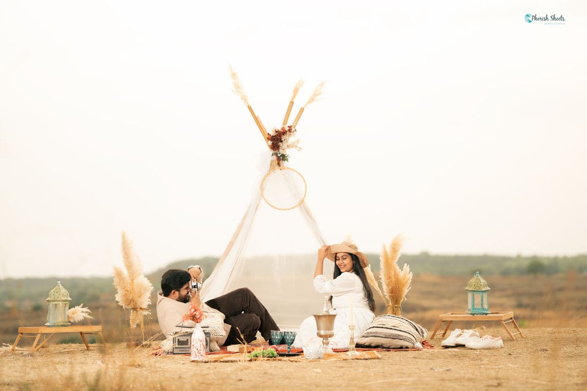 Pre-Wedding photography in Nizamabad, Telangana — frame 5 of 26 by Phorish Shoots